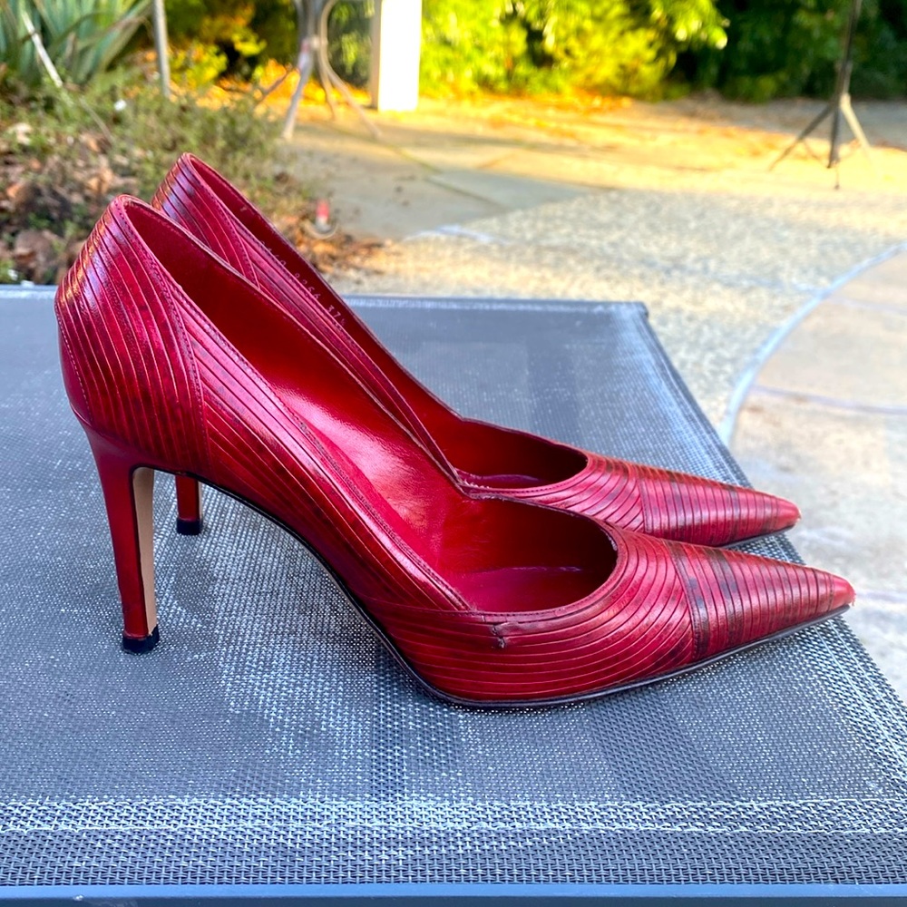 Sexy and classy Sergio Rossi, high heel shoes Italian size 37.5